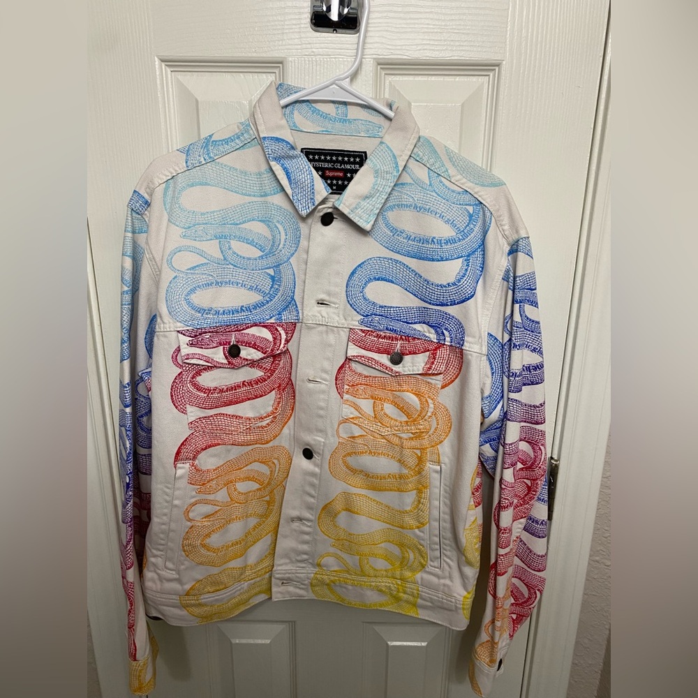Supreme x Hysteric Glamour Snake Denim Jacket (M)